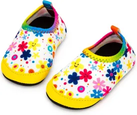 Baby Boys and Girls Swim Water Shoes Barefoot Aqua Socks Non-Slip for Beach Pool Toddler Kids