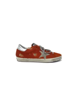 Golden Goose Size 37 'Superstar' Calf Hair Low Top Sneakers