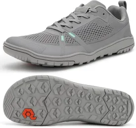Pulltop Barefoot Trail Running Shoes for Men - Wide Toe Box | Zero Drop Sole | Minimalist Cross-Training Shoes