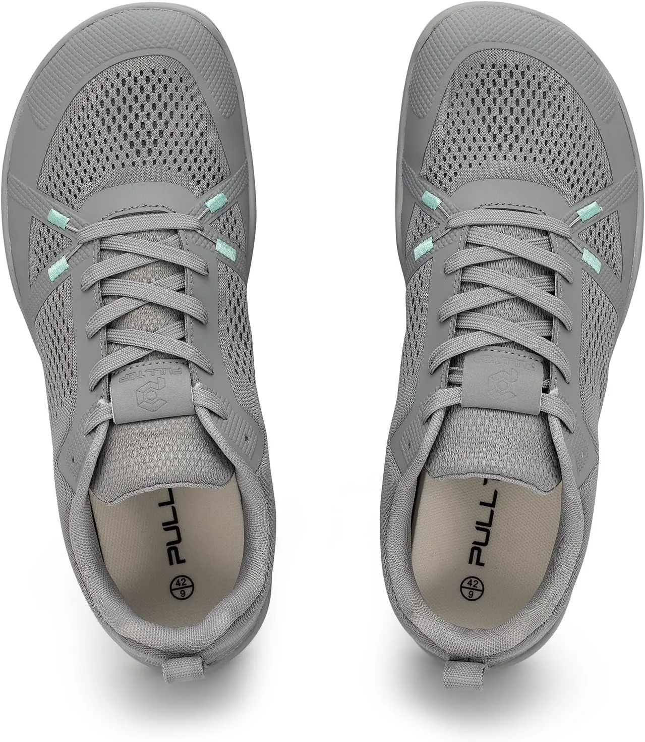 Pulltop Barefoot Trail Running Shoes for Men - Wide Toe Box | Zero Drop Sole | Minimalist Cross-Training Shoes