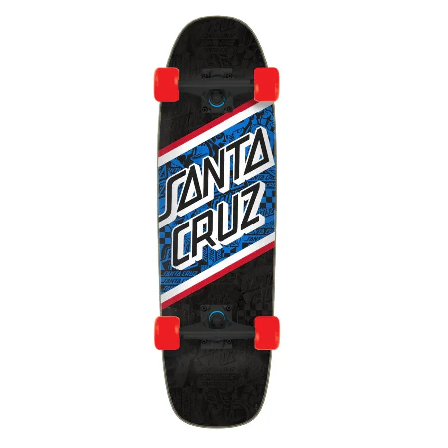 Santa Cruz Flier Collage Street Cruiser Complete - 8.4"